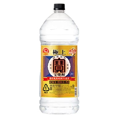 極上宝焼酎 20度 エコペット 4000ml