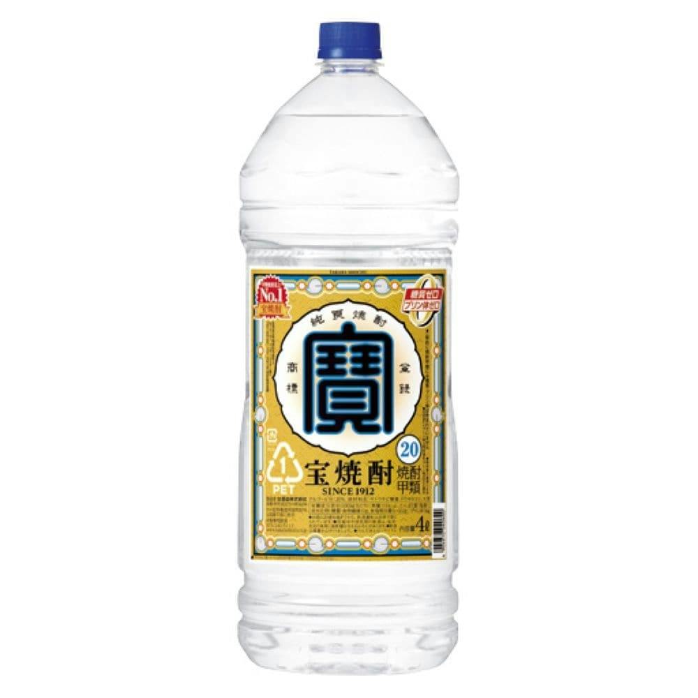 宝焼酎 20度 エコペット 4000ml【別送品】 酒・リカー ホームセンター通販【カインズ】