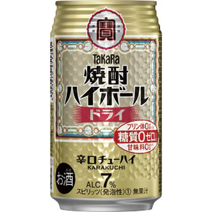 【ケース販売】タカラ 焼酎ハイボール ドライ 350ml×24本【別送品】