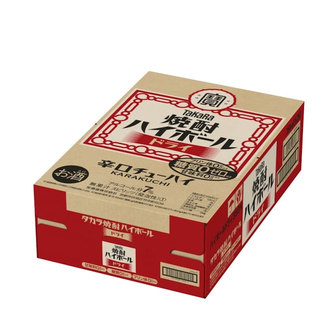 【ケース販売】タカラ 焼酎ハイボール ドライ 350ml×24本【別送品】