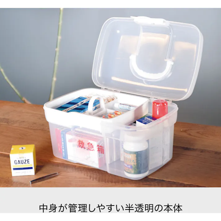 【CAINZ-DASH】ライクイット キャリング救急箱 Cr 876115【別送品】