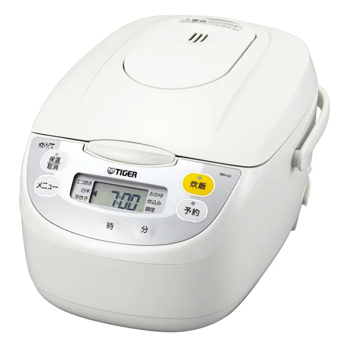 マイコン炊飯ジャー 炊きたて 5.5合炊き ホワイト JBH-G101W