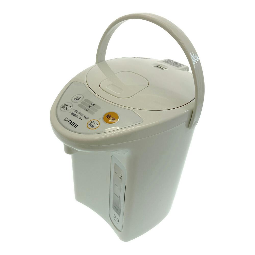 タイガー魔法瓶 マイコン電動ポット PDR-G301W ホワイト | キッチン 