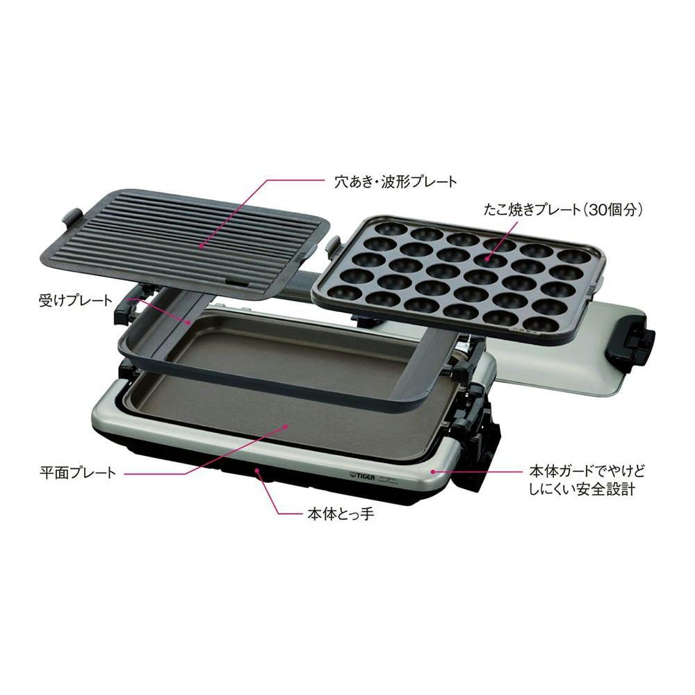 タイガー ホットプレート CPVーT130 TIGER これ1台プレート CPV-T130
