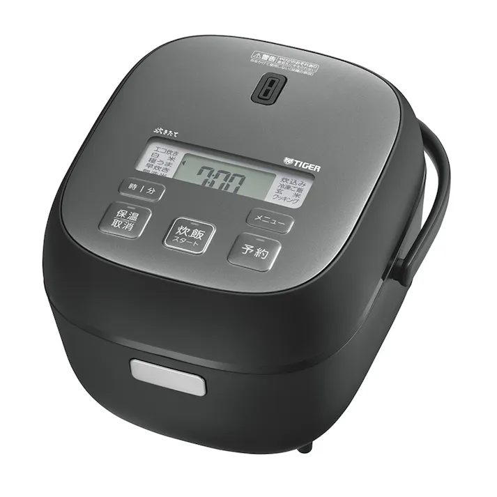 マイコンジャー炊飯器 炊きたて 3合炊き メタルブラック JBS-B055KL
