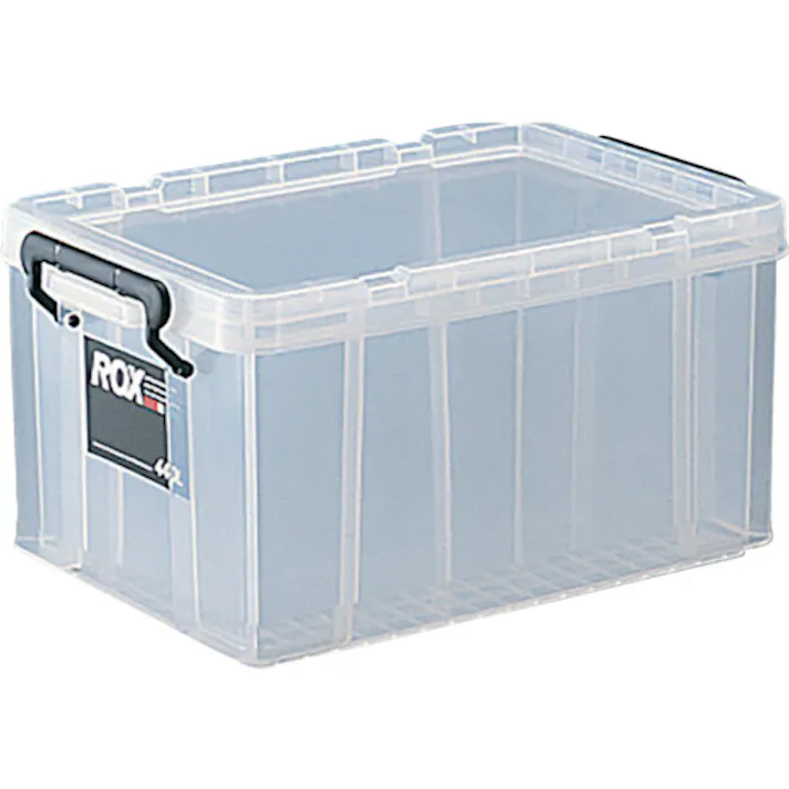 【CAINZ-DASH】天馬 フタ式収納ケース ロックス 440M クリア 300×440×243 811001038【別送品】