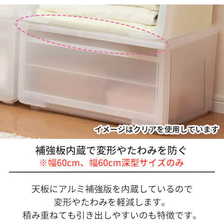 【CAINZ-DASH】天馬 PRX カバゾコ 45深型 クリア 110008750【別送品】