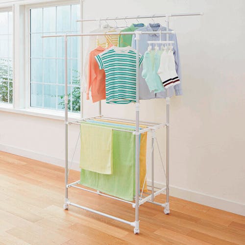 CAINZ-DASH】天馬 PS アルミ室内多機能物干しH型 PS－04KA