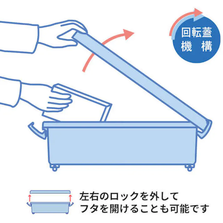 【CAINZ-DASH】天馬 コミック本いれと庫 ワイド クリア 410×465×165 110001035【別送品】