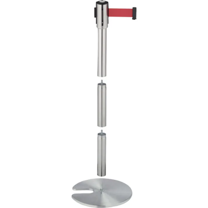 【CAINZ-DASH】テラモト ジョイントパーテーションD ベルト赤 SU-660-900-2【別送品】