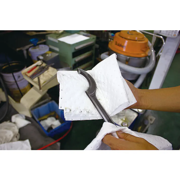 【CAINZ-DASH】テラモト 吸油シート(裏地なし)400×500mm (110枚入) MR-939-304-0【別送品】