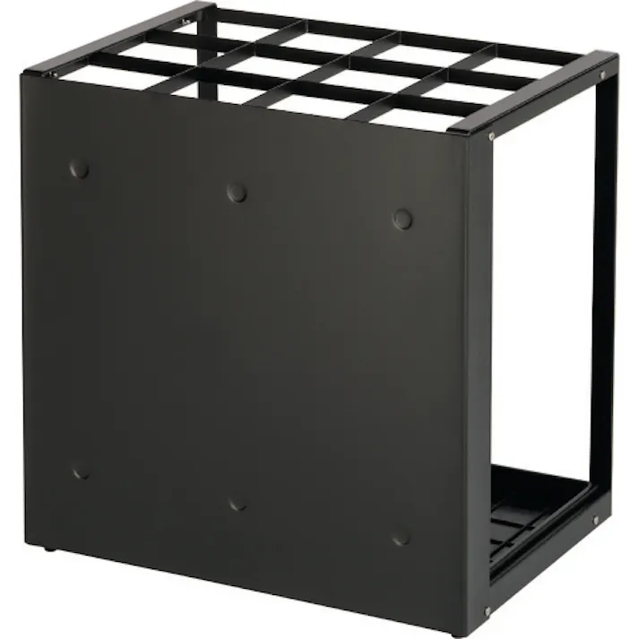 【CAINZ-DASH】テラモト パネル傘立36 ブラック UB-299-036-7【別送品】