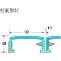 【CAINZ-DASH】テラモト 抗菌安全スノコ（完成品）６００×９００ｍｍ　灰 MR-093-341-6【別送品】