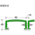 【CAINZ-DASH】テラモト 抗菌滑り止め安全スノコ（完成品）６００×９００ｍｍ　青 MR-098-441-3【別送品】