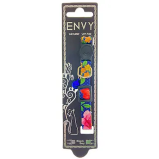 テラモト つなご エンヴィ キャットカラー フラワー ブルー