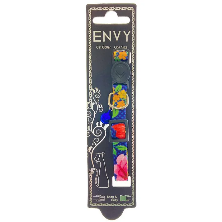 テラモト つなご エンヴィ キャットカラー フラワー ブルー