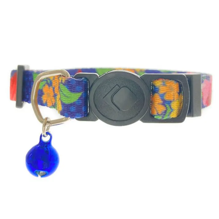 テラモト つなご エンヴィ キャットカラー フラワー ブルー