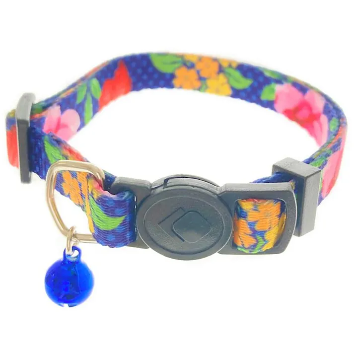 テラモト つなご エンヴィ キャットカラー フラワー ブルー