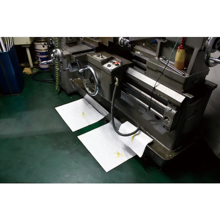 【CAINZ-DASH】テラモト 吸油シート(裏地なし)400×500mm (110枚入) MR-939-324-0【別送品】