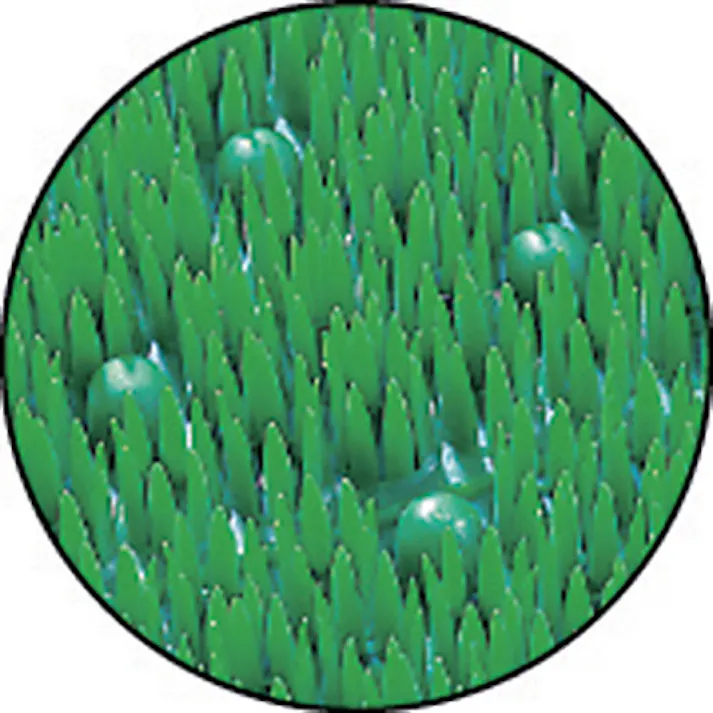 【CAINZ-DASH】テラモト 屋外マット テラエルボーマット 緑 450×750mm MR-052-020-1【別送品】