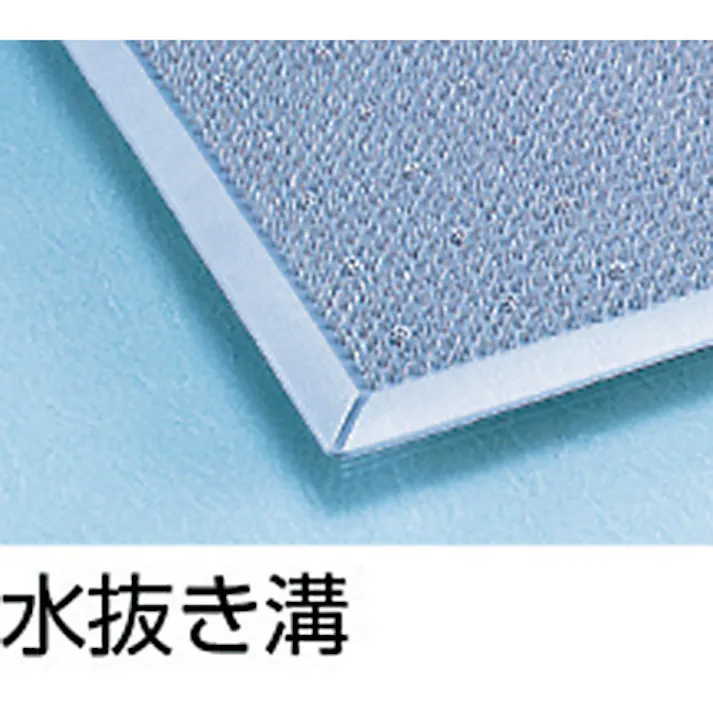 【CAINZ-DASH】テラモト 屋外マット チャイムマット 灰色 606×855mm MR-053-048-5【別送品】