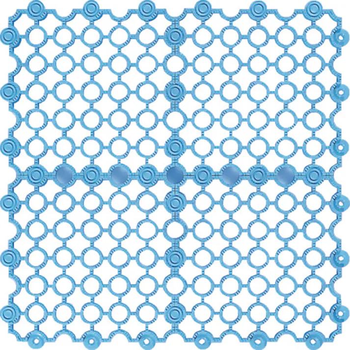 【CAINZ-DASH】テラモト マーブルマット 青 MR-061-072-3【別送品】