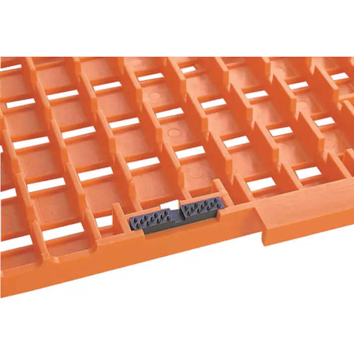 【CAINZ-DASH】テラモト エコジョイントスノコ オレンジ MR-091-070-5【別送品】