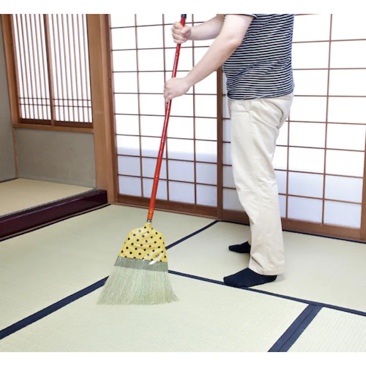 【CAINZ-DASH】テラモト 座敷ホーキ 信濃 短柄 CL-393-200-0【別送品】