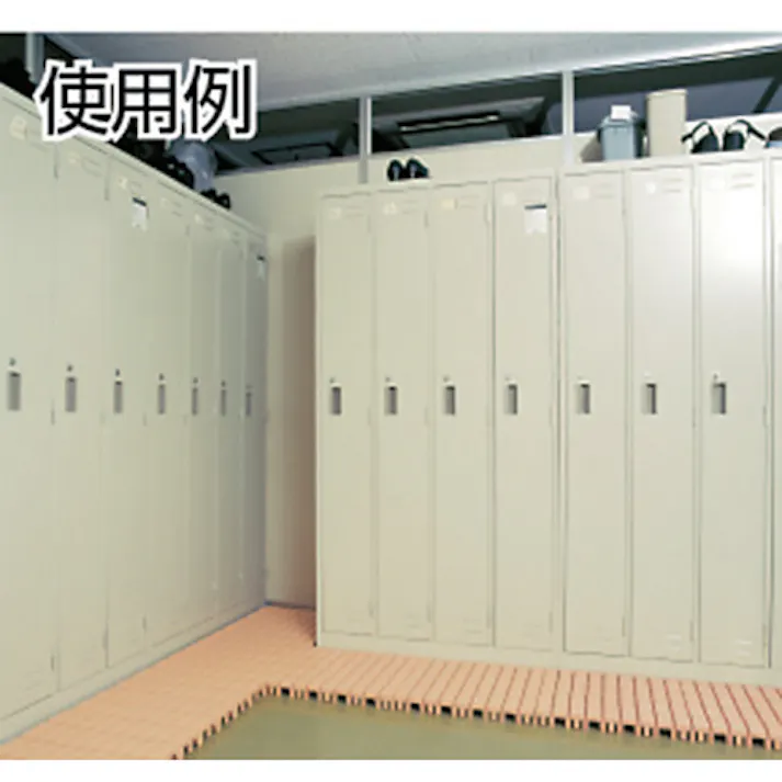 【CAINZ-DASH】テラモト エコTKブロックスノコ ライトグレー MR-110-073-6【別送品】