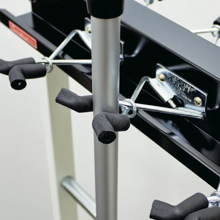 【CAINZ-DASH】テラモト モップハンガーRC型(12本掛) CE-491-330-0【別送品】