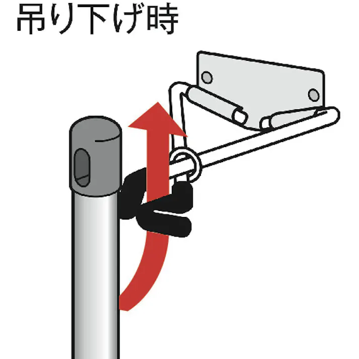 【CAINZ-DASH】テラモト モップハンガーRC型(12本掛) CE-491-330-0【別送品】