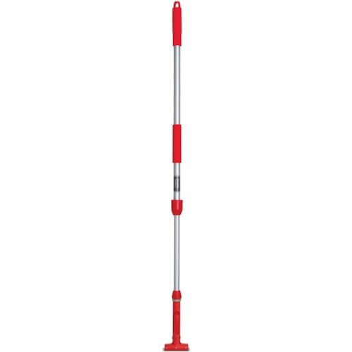 テラモト FXハンドルアルミ伸縮柄 1110~1800mm レッド CL-374-100-2 モップ テラモト FXハンドルアルミ伸縮柄 1110~1800mm レッド CL-374-100-2 モップ