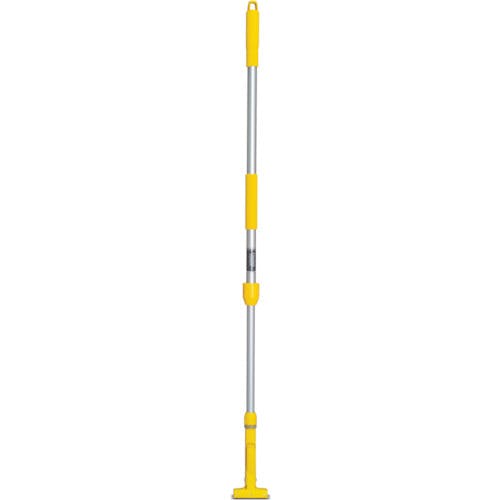 テラモト FXハンドルアルミ伸縮柄 1110~1800mm イエロー CL-374-100-5 モップ テラモト FXハンドルアルミ伸縮柄 1110~1800mm イエロー CL-374-100-5 モップ