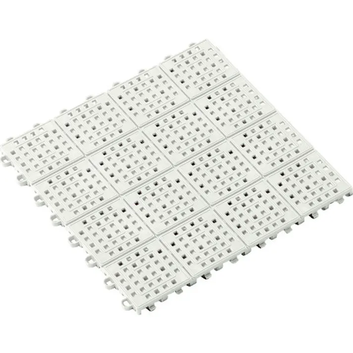 【CAINZ-DASH】テラモト タッチマットツー アイボリー 300×300mm MR-064-176-8【別送品】