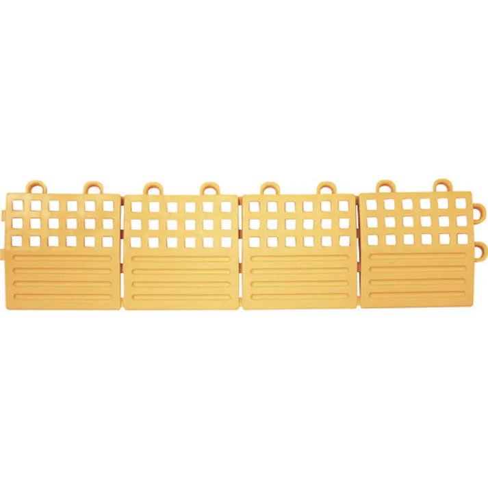 【CAINZ-DASH】テラモト タッチマット2専用ふち 中ふちメス 黄 MR-064-694-5【別送品】