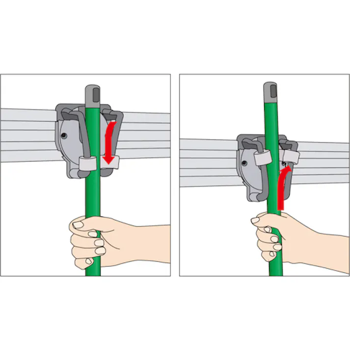 【CAINZ-DASH】テラモト コアラコンパクトハンガー(6本掛) CE-492-116-0【別送品】