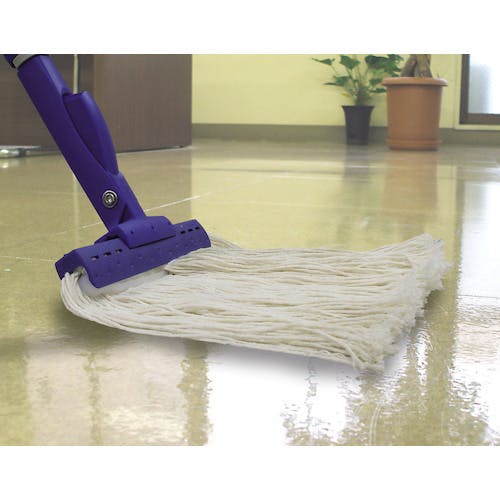 CAINZ-DASH】テラモト FXモップ替糸 260g ブルー CL-374