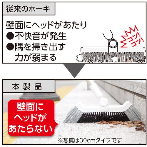 CAINZ-DASH】テラモト EFコーナーブルーム45cmスペア CL-736-145