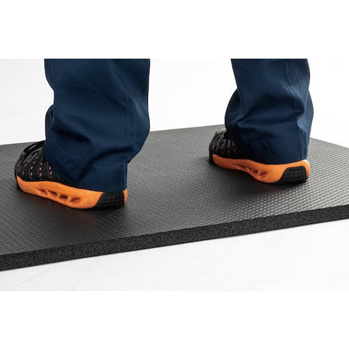 NOTRAX 疲労軽減マット クッショントラックス ブラック 600×910 NOTRAX 疲労軽減マット クッショントラックス 二層構造 クッション