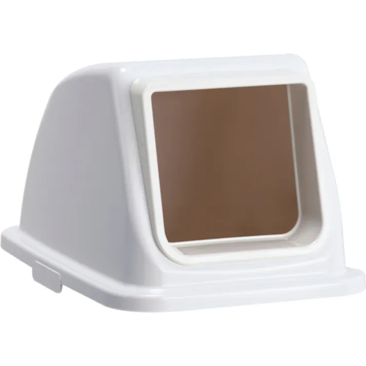 【CAINZ-DASH】テラモト エコ分別カラーペールW65 蓋 白オープン プラスチック DS-194-714-8【別送品】