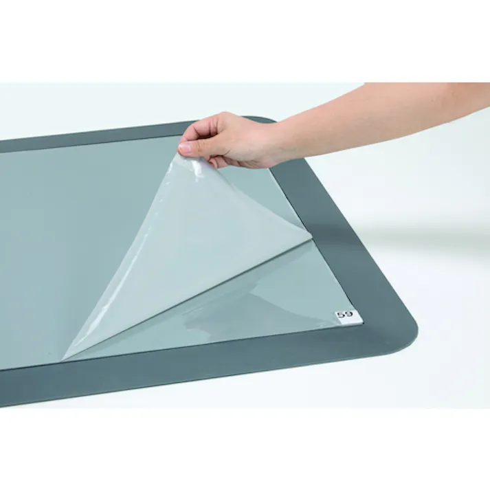 【CAINZ-DASH】テラモト 粘着マットシートGY 600×900mm MR-123-840-5【別送品】