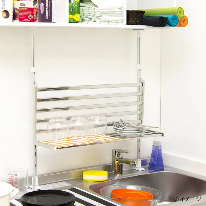 つっぱり棚2段 60cm TP2-60