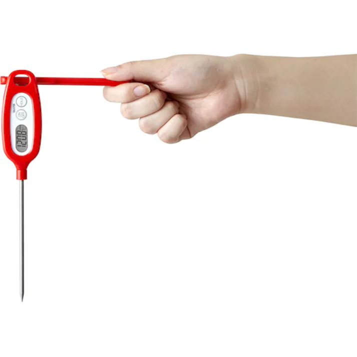 【CAINZ-DASH】タニタ デジタル温度計TT508NRD TT-508N-RD【別送品】