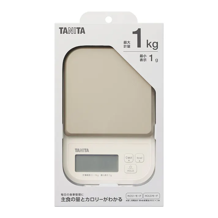 タニタ デジタルクッキングスケール KJ120GY