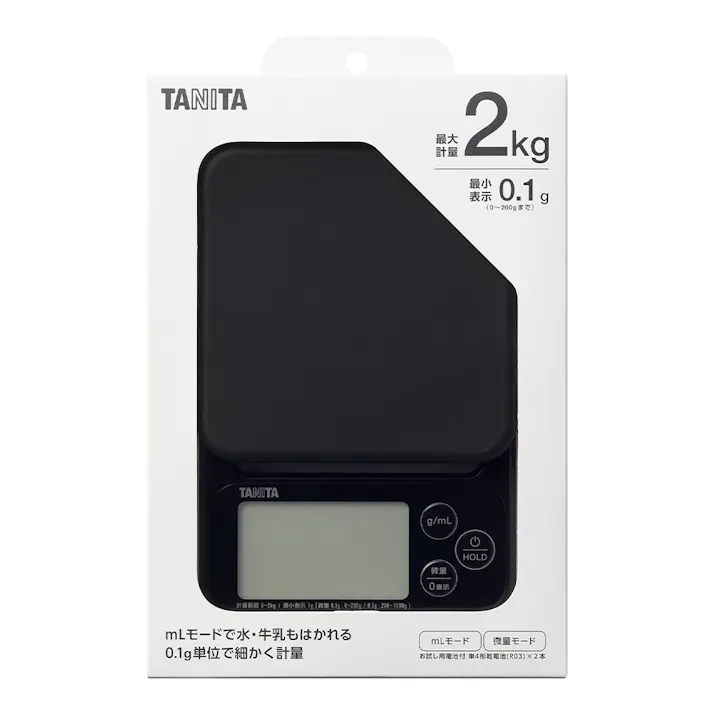 デジタルクッキングスケール KJ222BK