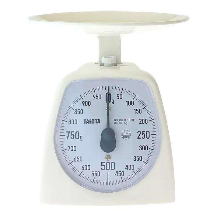 タニタ アナログクッキングスケール KA441WH