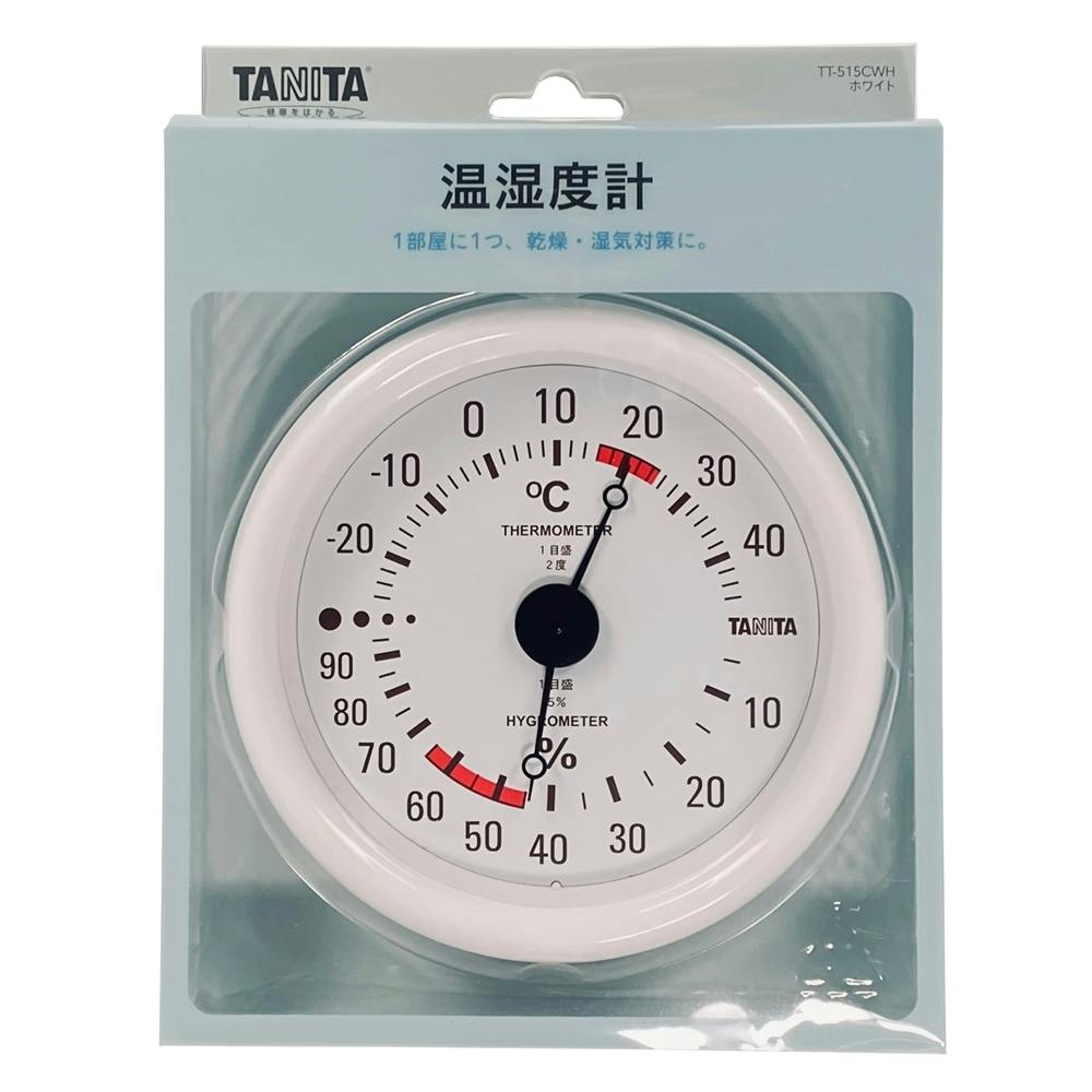 タニタ 温湿度計 CWH TT-515 | ヘルスケア・ビューティー