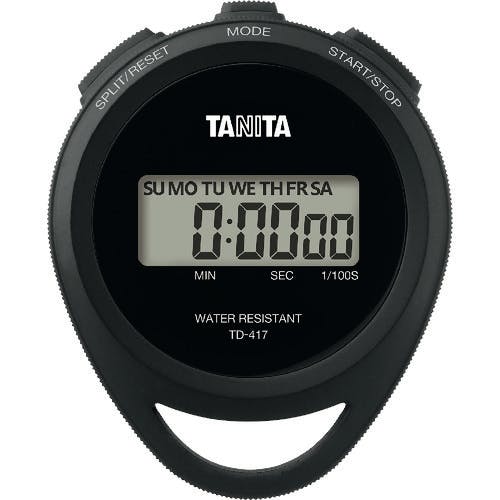 タニタ ストップウオッチTD417BK TD-417-BK ストップウォッチ タニタ ストップウオッチTD417BK TD-417-BK ストップウォッチ