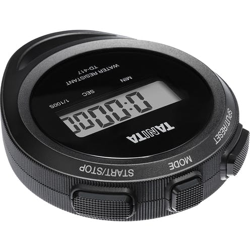 CAINZ-DASH】タニタ ストップウオッチTD417BK TD-417-BK【別送