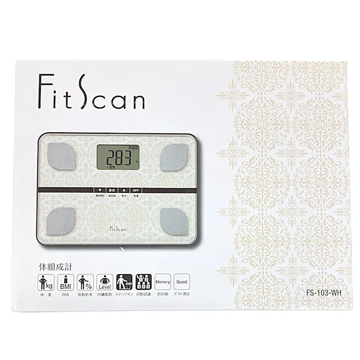 タニタ 体組成計 ホワイト FS-103-WH
